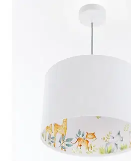 Svietidlá  Detský luster na lanku SWEET DREAMS 1xE27/60W/230V pr. 30 cm 030-520-30