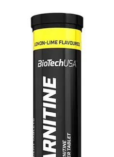 L-Karnitíny L-Carnitine 500 mg šumivý - Biotech USA 20 tbl Citrón
