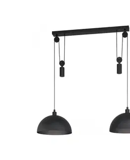 Svietidlá Eglo 43436 - Luster na lanku WINKWORTH 1 2xE27/40W/230V 43436