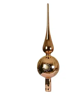 Vianočné dekorácie – do vnútra Sklenený špic na vianočný stromček  mix 31 cm 9170206