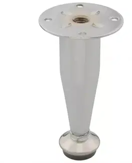 Nábytkové nohy a pätky Nábytková noha D-03 chróm STAHL