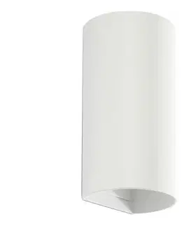 Svietidlá FARO Barcelona FARO 40538 - Nástenné svietidlo SOLE 2xGU10/8W/230V biela zaokrúhlený 40538