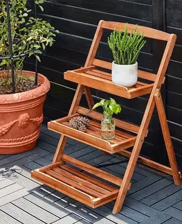 Stojany na kvetiny Kvetinový regál D3758 Dekorhome