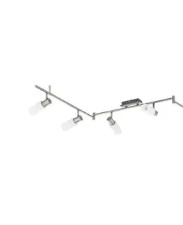 Svietidlá Eglo 55448 - LED bodové svietidlo 6xE14/4W/230V matný chróm 55448