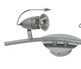 Stropná svetla Stropné svietidlo Thunder 3*50W GU10 230V antracitovo chrómové