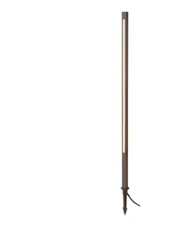 Záhradné lampy Zam E280 - LED Vonkajšia lampa LED/15W/230V IP65 hnedá E280
