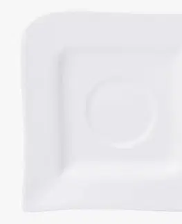 Hrnčeky a šálky Kinekus Podšálka biela 10,8cm FALA