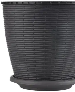 Záhrada Kvetináč Rasttan 6 L wenge