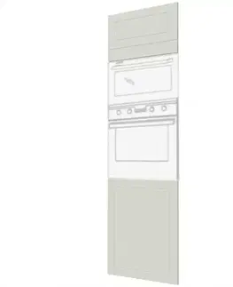 MDF fronty PVC Dvierka Quantum D14RU vanilia mat