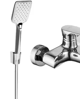 Kúpeľňové batérie MEXEN/S - Axel R62 vaňová batéria s príslušenstvom, chróm 7383R62-00