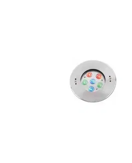 Záhradné lampy FARO Barcelona FARO 70456 - LED RGB Vonkajšie zápustné svietidlo EDEL LED/18W/24V IP68 70456