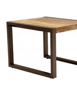 Konferenčné stolíky Konferenčný stolík Retro 60x45x60 recyklované mango