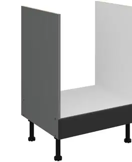 Kuchynské skrinky stojace Kuchynská skrinka Aria-Bl/Ant Anti Fingerprint 60dg Bb