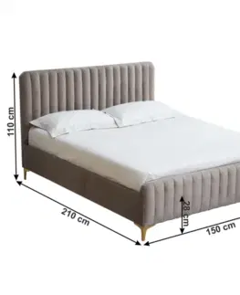 Postele Posteľ KAISA Tempo Kondela