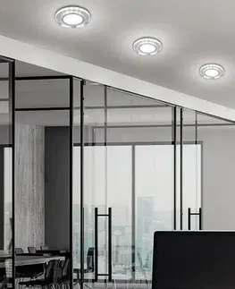Stropná svetla Stropné okrúhle očko biele LED SSP-26