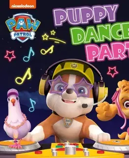 Leporelá, krabičky, puzzle knihy PAW Patrol Puppy Dance Party Picture Book - Patrol
