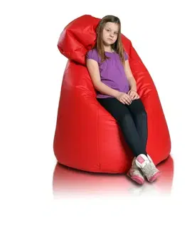 Sedacie vaky a kocky Sedací vak hruška xl TiaHome - Červená