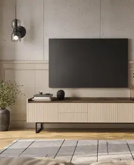 TV stolíky Dig-net nábytok TV stolík GALO LG-06 s LED osvetlením