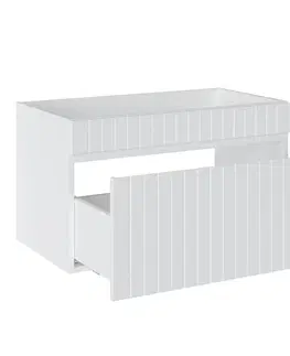 Skrinky do kúpeľne ArtCom Skrinka pod umývadlo ICONIC White 82-80 | 80 cm