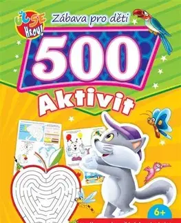 Pre deti a mládež - ostatné 500 aktivit - kočka - Kolektív autorov