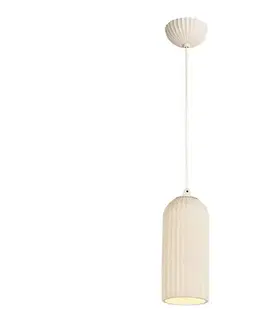 Svietidlá Viokef Lighting Závesný luster na lankách LAVINA 1xE27/35W/230V krémový 4327200