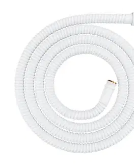 Kuchynské drezy OMNIRES OMNIRES - Hadica k drezovej a vaňovej batérii, 180 cm, biela mat 062MWM