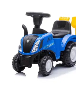 Odrážadlá Buddy Toys Odrážadlo NEW HOLLAND 2xAA modrá/čierna 57001191