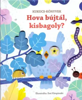 Leporelá, krabičky, puzzle knihy Hova bújtál, kisbagoly? - Sam Taplin