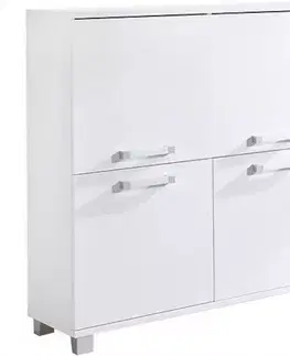 Komody do spálne Komoda Maximus M4 biely