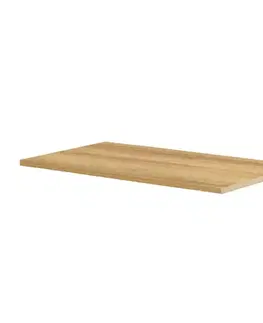 Kúpeľňový nábytok Mereo Kúpeľňová doska na skrinku 81 cm, dub Riviera CN921DRN