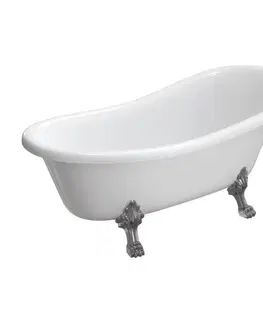 Vane OMNIRES - ATENA COMFORT M+ voľne stojaca vaňa, 168 x 76 cm, biely lesk ATENA168BP