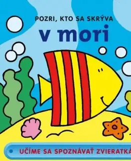 Leporelá, krabičky, puzzle knihy Pozri, kto sa skrýva v mori