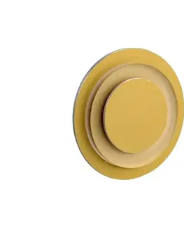 LED osvetlenie LDST LI-01-SZ-BC8 - LED schodiskové svietidlo LILI 8xLED/1,2W/230V zlatá 3500K LI-01-SZ-BC8