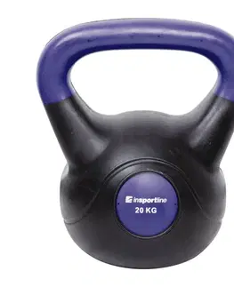 Kettlebell Činka inSPORTline Vin-Bell Dark 20 kg