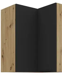 Kuchynské skrinky visiace Kuchynská skrinka Aria-Bl/Ar Anti Fingerprint 60x60 Gn-72 2f (90°)