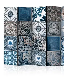 Paravány Paraván Blue Arabesque Dekorhome