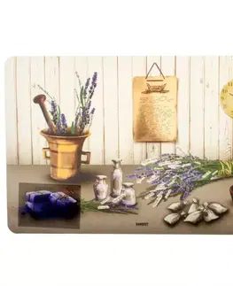 Dekorácie a bytové doplnky Plastová podložka lavender 43x28 cm