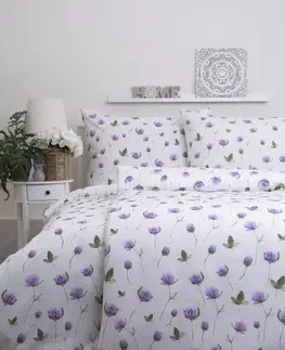 Obliečky MKLozkoviny.sk Francúzske bavlnené obliečky Renforcé – Ďatelina - 220 × 200 cm - 70 x 90 cm