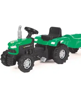 Detské vozidlá a príslušenstvo Buddy Toys Šlapací traktor s vozíkem BPT 1013 