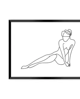 Obrazy Plagát Figure Line II