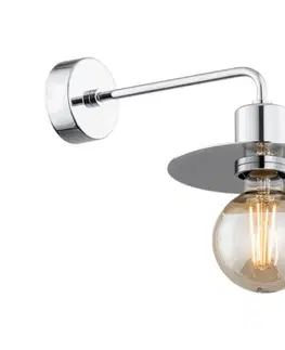 Svietidlá Argon 3880 - Nástenná lampa CORSO 1xE27/15W/230V lesklý chróm 3880