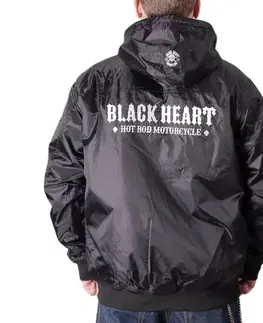 Pánske bundy Black Heart Barker čierna - M