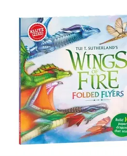 Nalepovačky, vystrihovačky, skladačky Wings of Fire Folded Flyers - of Klutz