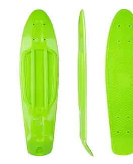Skateboard dosky Doska pre pennyboard WORKER Spy 22.5*6" žltá