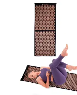 Akupresúrne podložky Akupresúrna podložka inSPORTline AKU-1000 125 x 50 cm ružová
