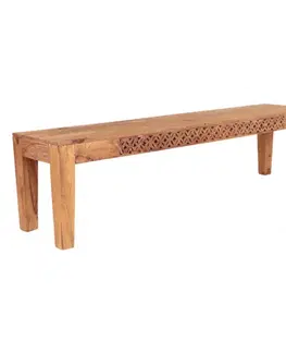 Jedálenské zostavy Lavica Mira 175x45 indický masív palisander