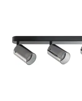 Svietidlá  Bodové svietidlo SMOKY 3xGU10/10W/230V čierna 328328