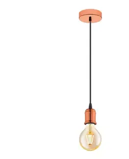 Svietidlá Eglo 32541 - Luster na lanku YORTH 1xE27/60W/230V 32541