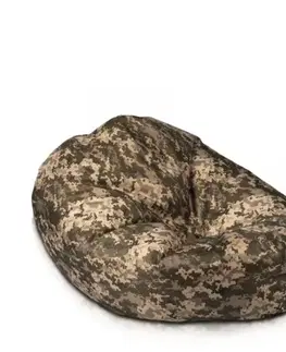 Sedacie vaky a kocky Sedací vak Sako armi- nepremokavý TiaHome