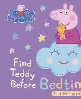 Leporelá, krabičky, puzzle knihy Peppa Pig: Find Teddy Before Bedtime - Sarah Delmege